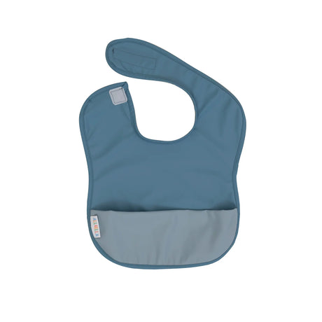 All4Ella Recycled Pouch Bib - Blue