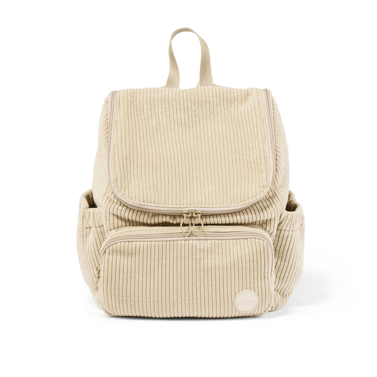 OiOi Signature Kids Corduroy Backpack - Cream