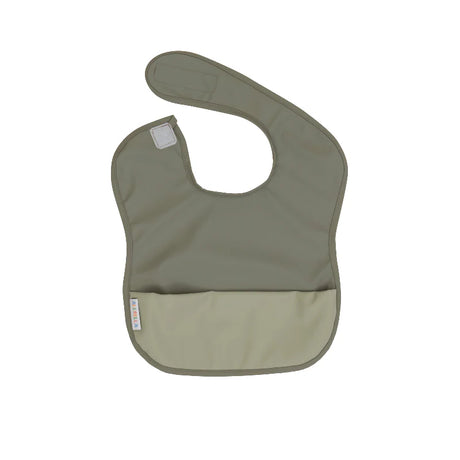 All4Ella Recycled Pouch Bib - Sage