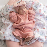 Snuggle Hunny Organic Cotton Knit Bloomers - Rosa