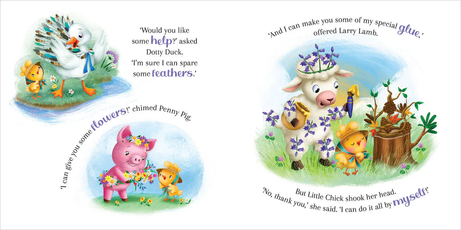 Little Chick’s Spring Bonnet Padded Board Book