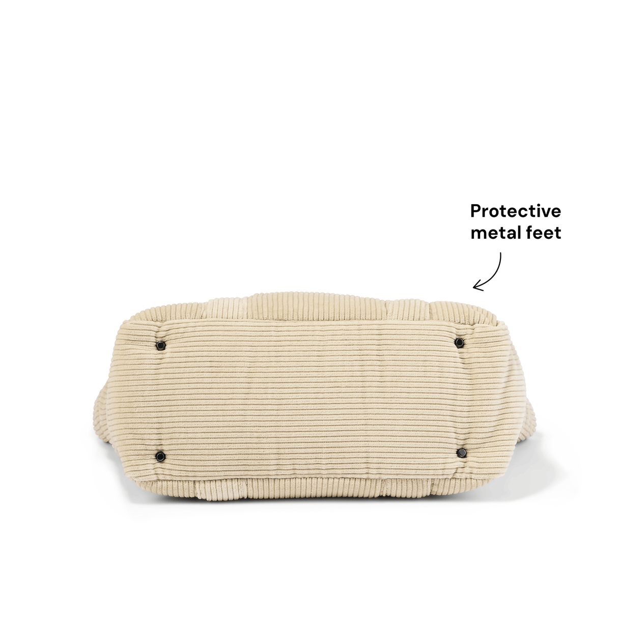 OiOi Everyday Tote - Cream Corduroy