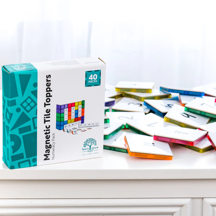 Learn & Grow Numeracy Magentic Tile Topper