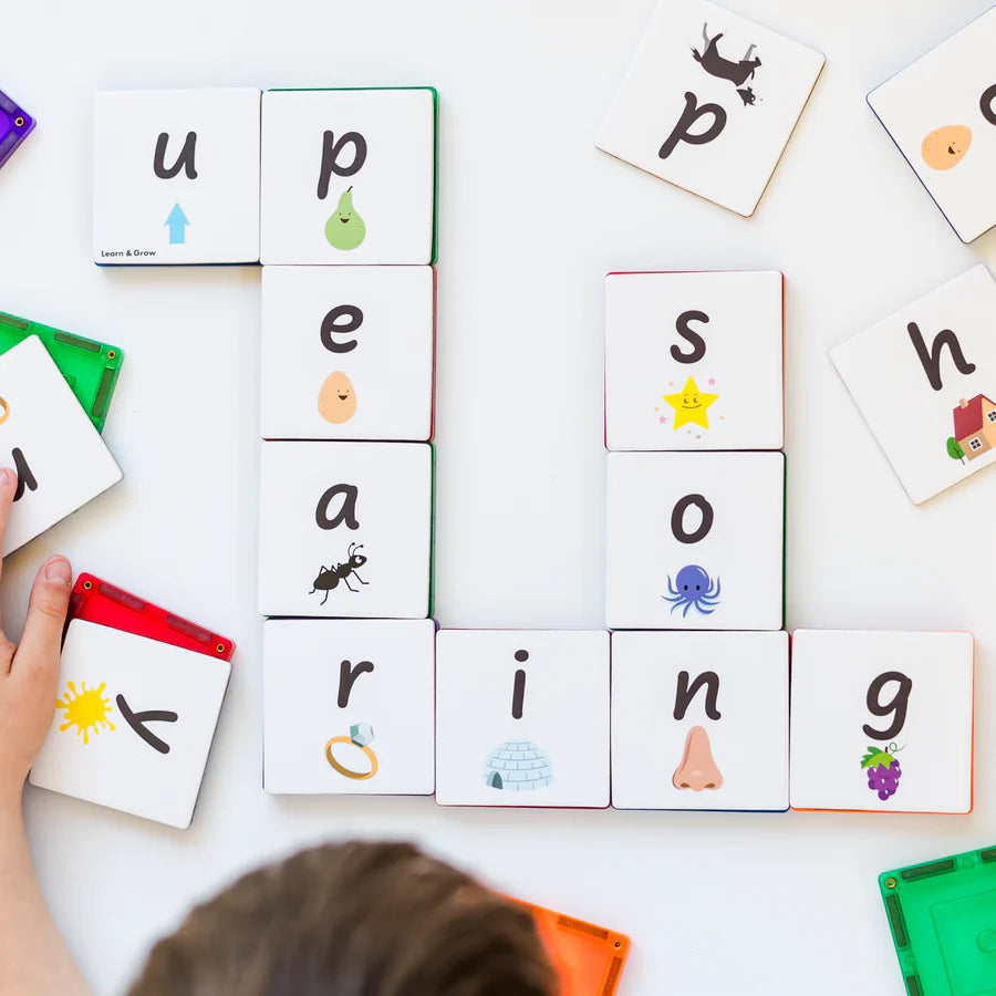 Learn & Grow Alphabet Lower Case Magentic Tile Topper