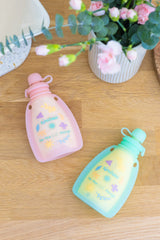 Sinchies Silicone Squeezy Pouch - Pastel Pink