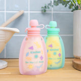 Sinchies Silicone Squeezy Pouch - Pastel Pink