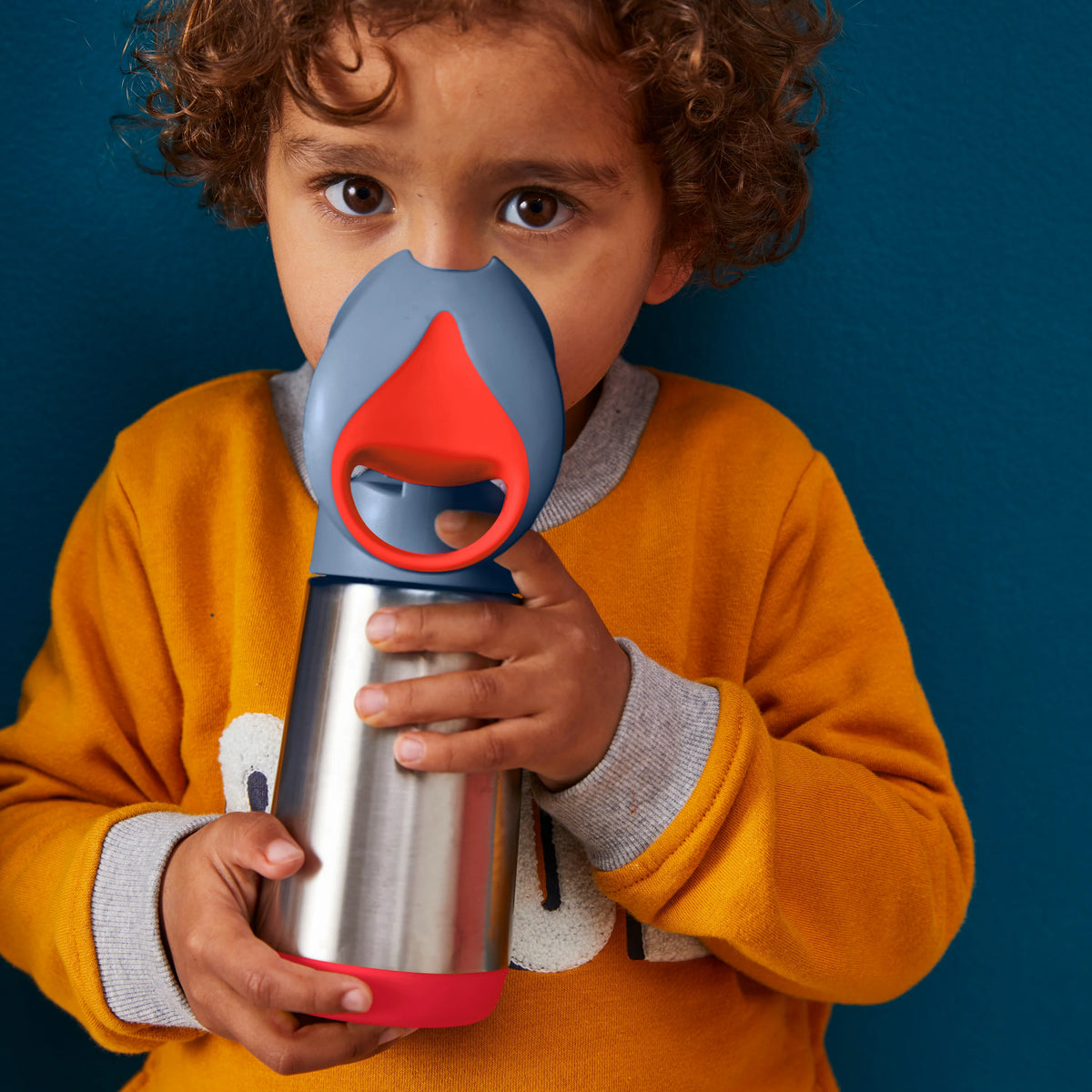 b.box Insulated Drink Bottle 350ml - Blue Blaze