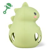Tiger Tribe Silicone Rattle - Dino