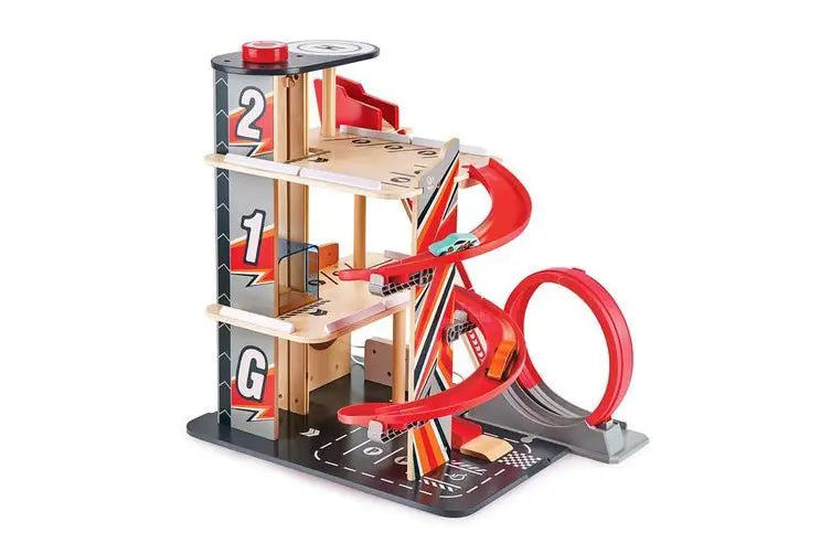 Hape Gearhead Stunt Garage