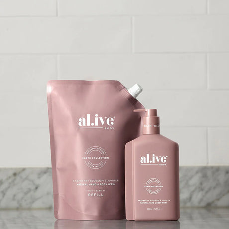 al.ive Body Wash Refill - Raspberry Blossom + Juniper