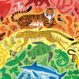 Crocodile Creek 100pc Rainbow Puzzle - Animals