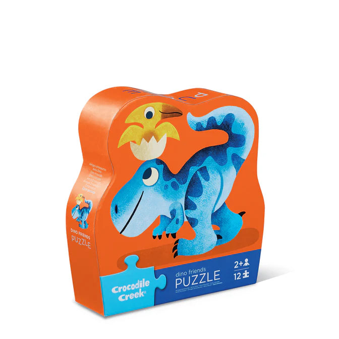 Crocodile Creek 12pc Mini Puzzle - Dino Friends