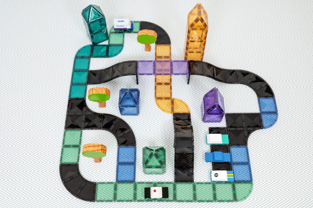 Connetix Roads Ramps and Intersections Pack