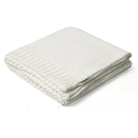 Di Lusso Mini Moss Blanket - Ivory