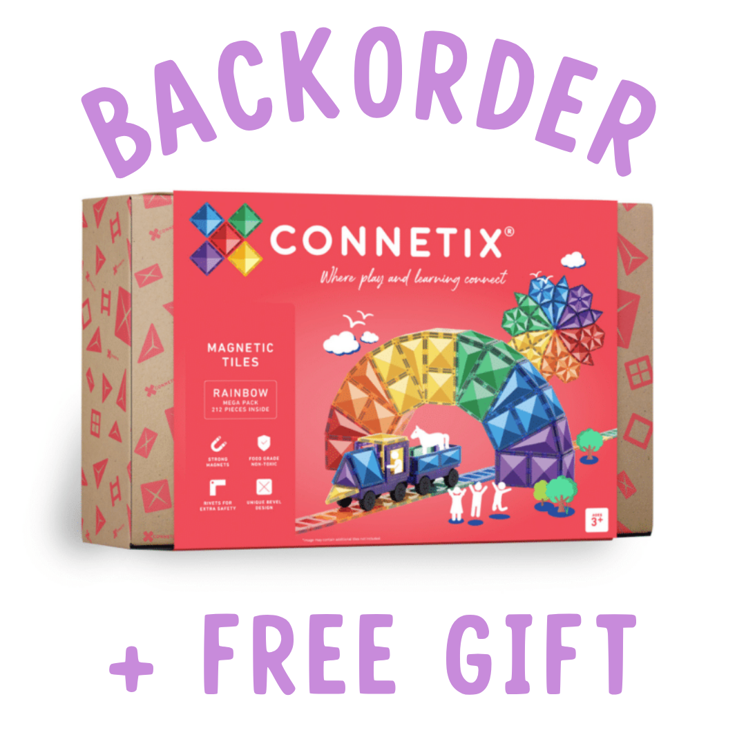 BACKORDER: Connetix Rainbow Mega Pack - 212 Piece