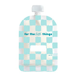 Sinchies Reusable Food Pouches 150ml - 5 Pack - Checkmate Bubblegum