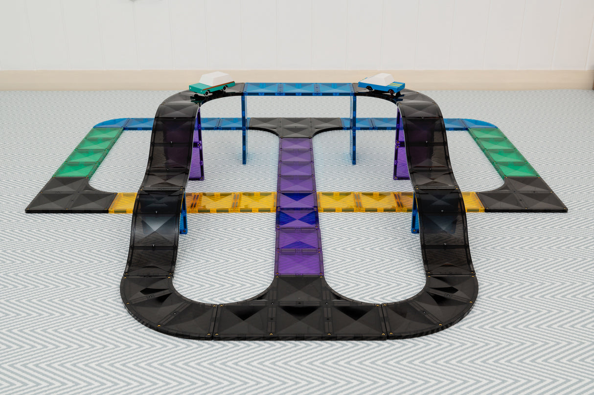 Connetix Roads Ramps and Intersections Pack