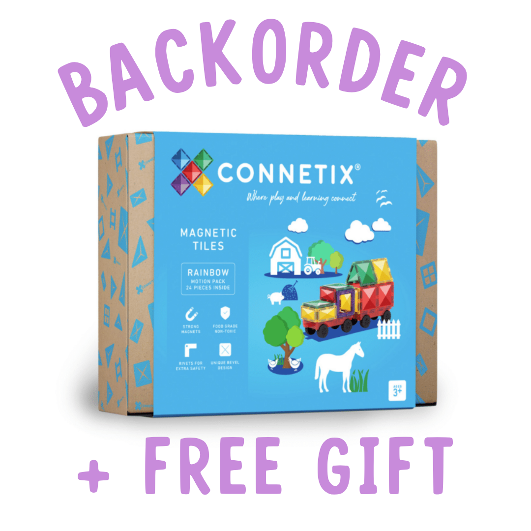 BACKORDER: Connetix Rainbow Motion Pack 24 Piece