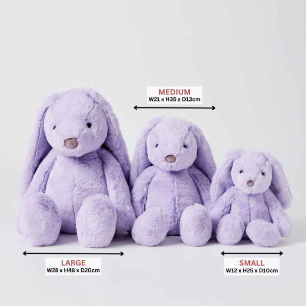 Jiggle & Giggle Lilac Bunny - Medium
