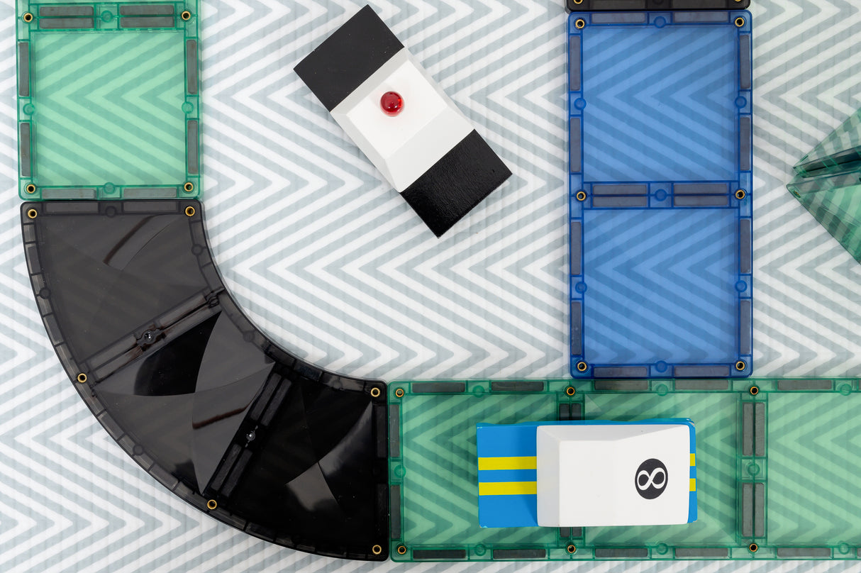 Connetix Roads Ramps and Intersections Pack