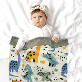Di Lusso Living Dean Dinosaur Blanket