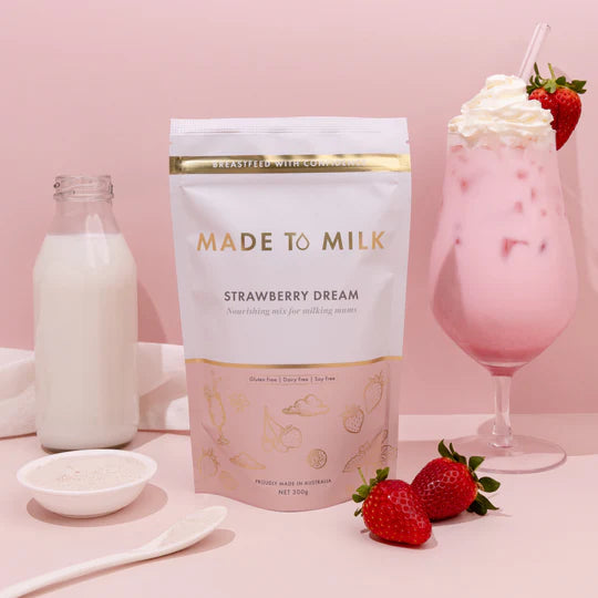 Made To Milk Strawberry Dream Lactation Drink 300g