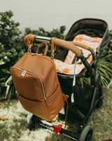 OiOi Mulitasker Nappy Backpack - Chestnut