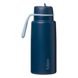 b.box Insulated Flip Top Bottle 1L - Midnight