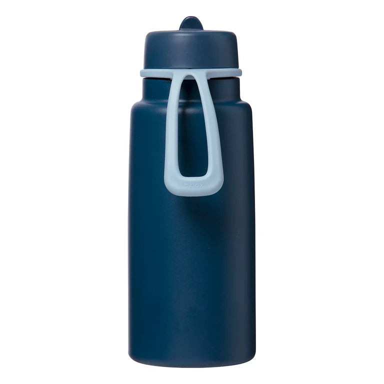 b.box Insulated Flip Top Bottle 1L - Midnight