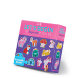 Crocodile Creek Let's Begin 2pc Puzzles - Unicorn