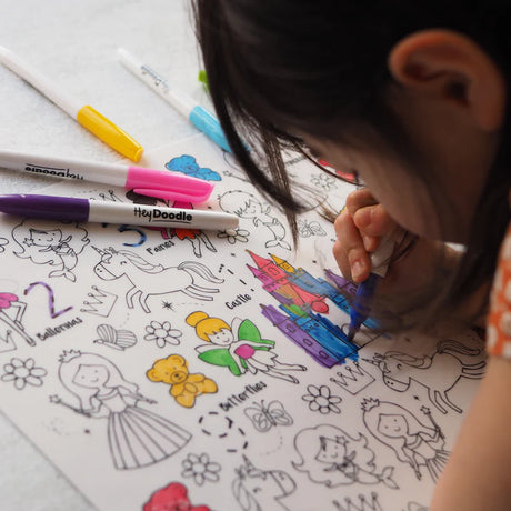 Hey Doodle Reusable Colouring Mat - Sugar & Spice