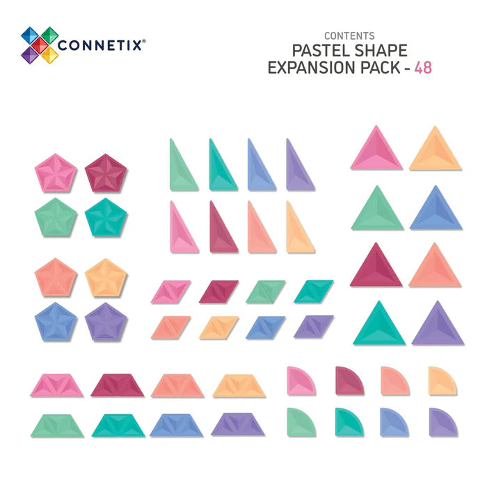 Connetix Pastel Shape Expansion Pack