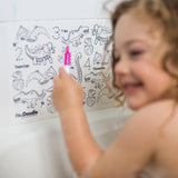 Hey Doodle Mini Colouring Mat - Dino Roar