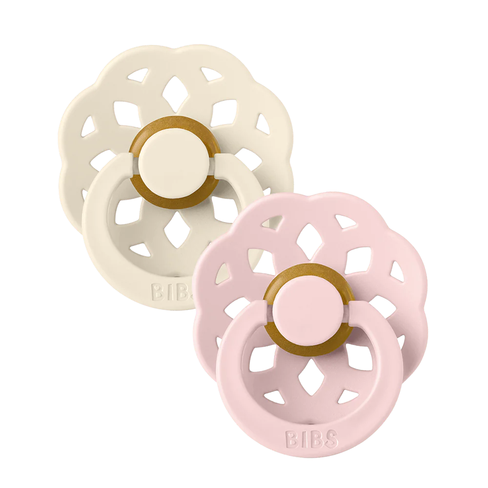 BIBS Boheme 2 Pack - Ivory/Blossom