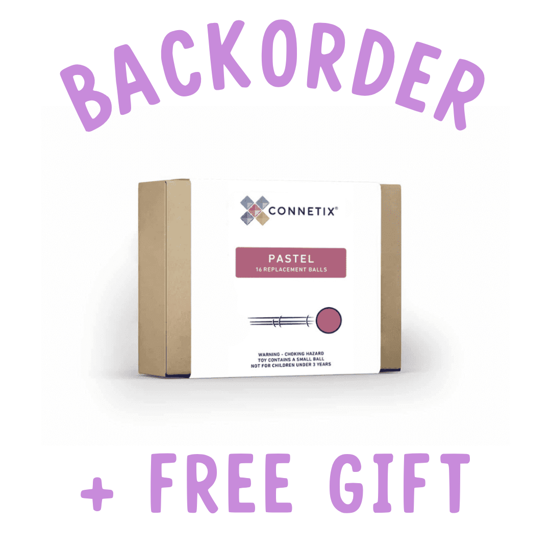 BACKORDER: Connetix Replacement Pastel Balls