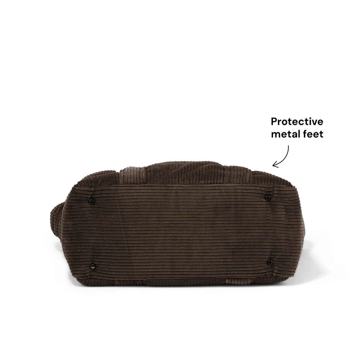 OiOi Everyday Tote - Chocolate Brown Corduroy