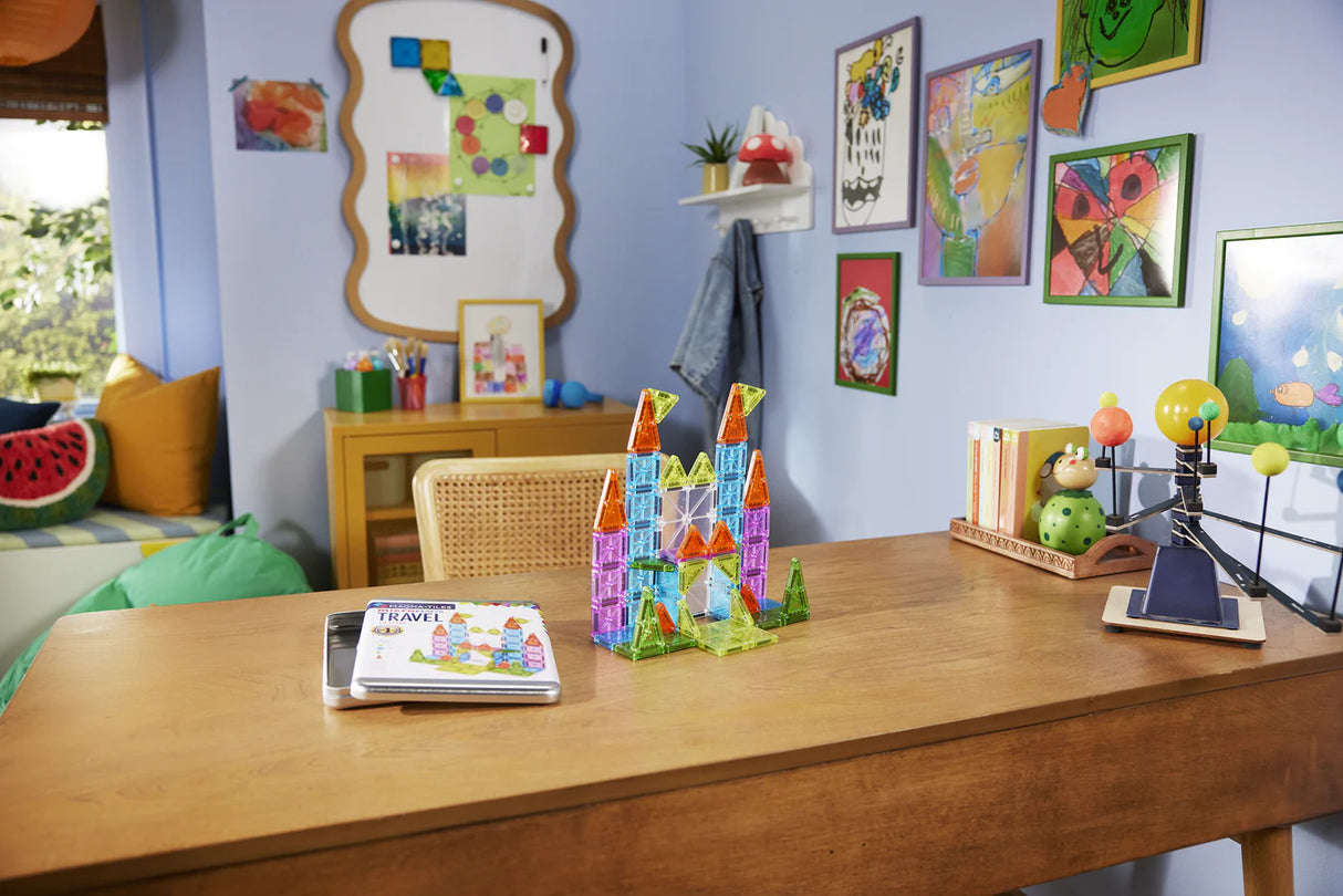 Magna-tiles microMAGS Travel Deluxe- 55 piece