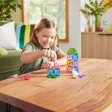 Magna-tiles microMAGS Travel- 24 Piece Set - Spring Garden