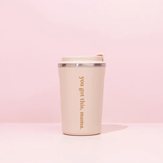 Made To Milk 'You Got This, Mama' Keep Cup - Beige