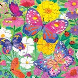 Crocodile Creek Holographic Puzzle 50 pc - Butterflies