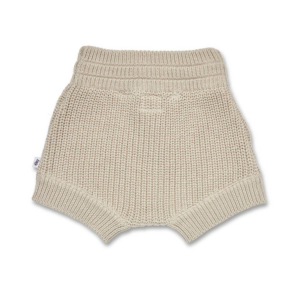 Snuggle Hunny Organic Cotton Knit Shorts - Pistachio
