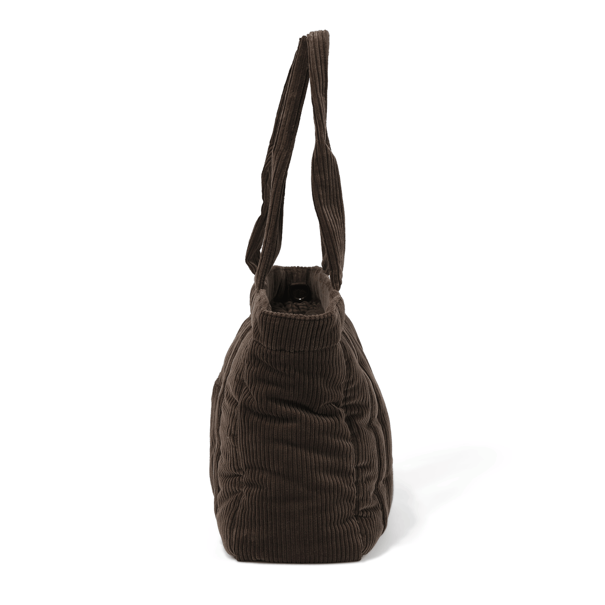 OiOi Everyday Tote - Chocolate Brown Corduroy