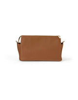 OiOi Multitasker Vegan Leather Pram Caddy 2.0 - Chestnut Brown