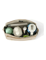 OiOi Multitasker Vegan Leather Pram Caddy 2.0 - Oat