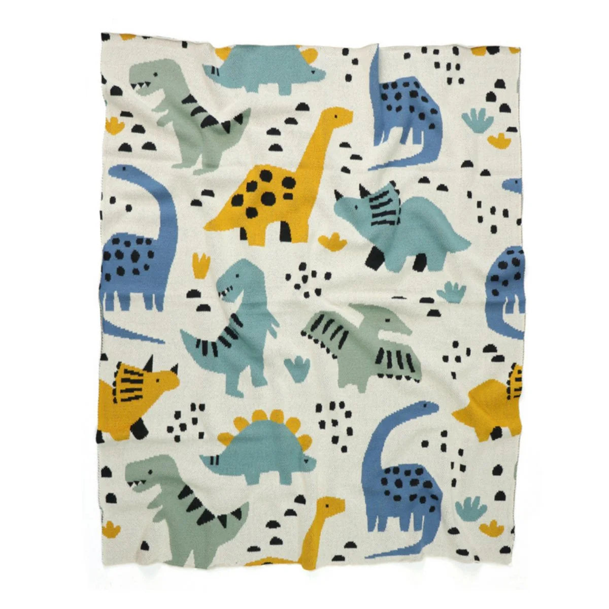 Di Lusso Living Dean Dinosaur Blanket