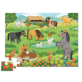 Crocodile Creek Classic Floor Puzzle 36pc - Pretty Ponies