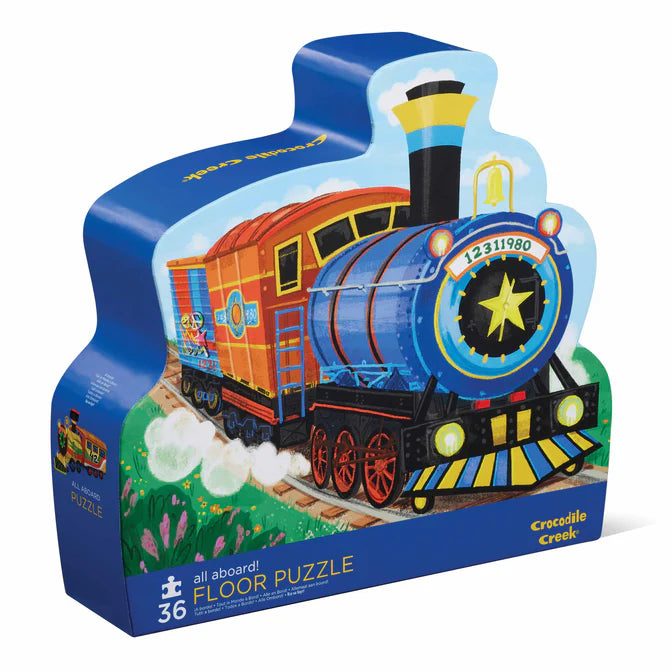 Crocodile Creek All Aboard Floor Puzzle