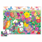 Crocodile Creek Classic Floor Puzzle 36 pc - Butterfly Garden