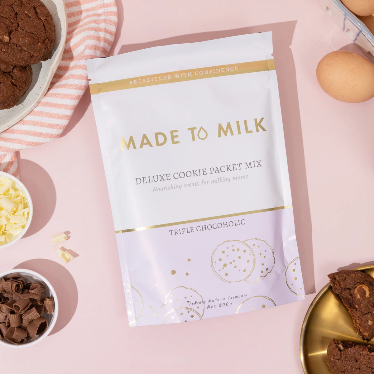 Made to Milk Lactation Cookie Mix - Triple Chocoholic