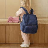 OiOi Signature Kids Corduroy Backpack - Ocean